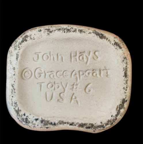Molly "Krug" Hayes und John Hayes handbemalte Toby Krüge von Grace Apgar - Bild 8 von 9