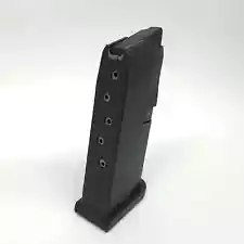 Glock Factory 43 Handgun Magazine 6 Round Flat Base Plate New 