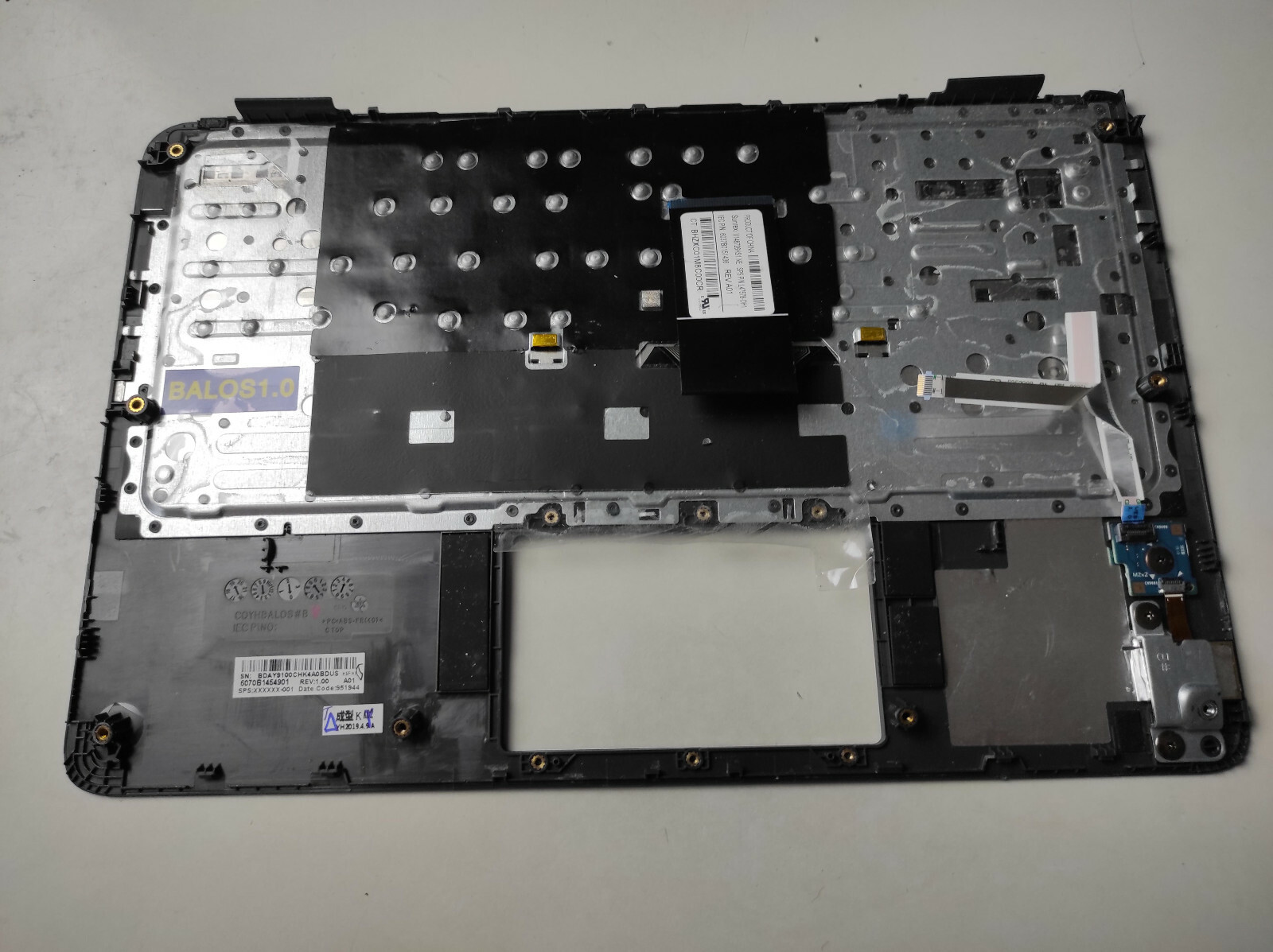HP ProBook X360 11 G4 EE Palmrest Touchpad Keyboard 6070B1454901 