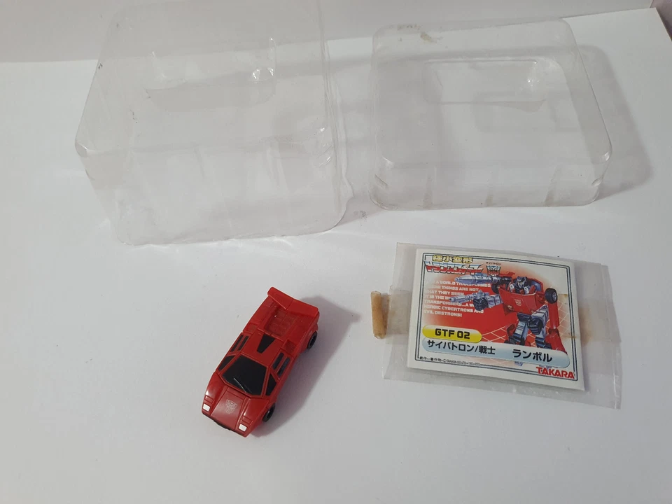 WSTF World's Smallest Transformers Series 1 LAMBOR Sideswipe wst GTF-02 - Image 3 of 4