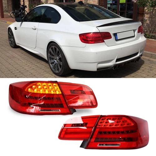LED Tail Lights Rear Lamps Set For BMW 3 Series E92 Coupe LCI Facelift 2006-12 - Picture 5 of 14