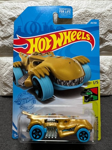Hot Wheels Dino Riders 1/5 T-Rextroyer 24/250 Gold