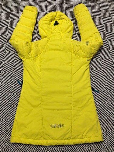 PEAK PERFORMANCE WOMENS HELI HEAT PUFFER SHELL YELLOW JACKET SIZE S - Bild 8 von 13