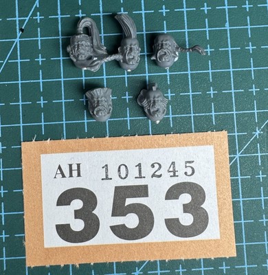 5 Space Wolves Head Helmet Wolf 40k Bits Heresy Primaris Upgrade Intercessor