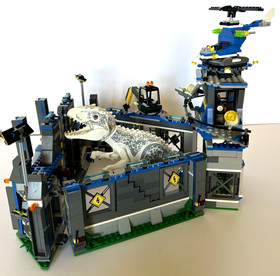 LEGO Jurassic World: Indominus Rex Breakout (75919) w/ 3 Minifigures & T-Rex !