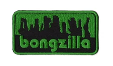 Bongzilla Embroidered Sew-on Patch | American Stoner Sludge Metal Band Logo