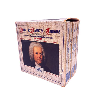 CDs - Bach 75 Kantaten Cantatas - Vol. 1-5 - Orchester - Klassik - Chor - 1993