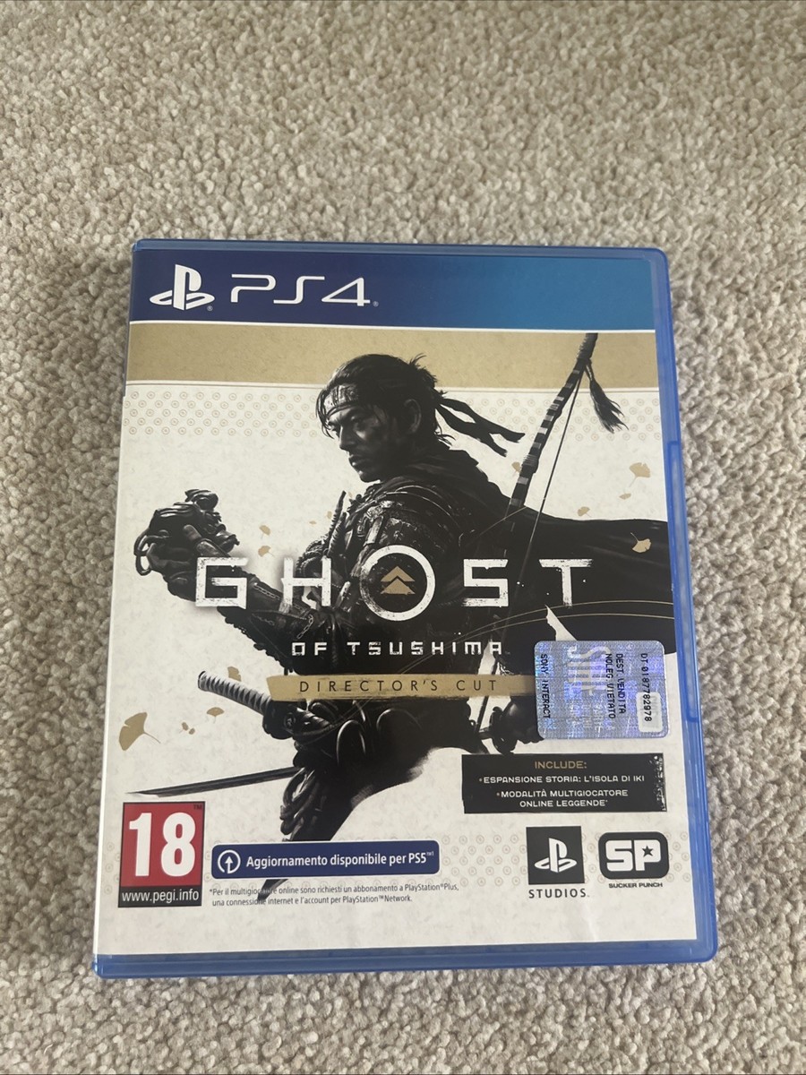 Ghost of Tsushima Director's Cut Ps4 Ps5 Upgrade Available
