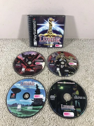 Lunar: Silver Star Story Complete (PlayStation 1 PS1) No Map Or Manual See Desc