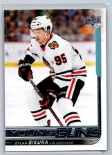 2018-19 Upper Deck Young Guns Series 2 #489 Dylan Sikura Rookie Blackhawks RC