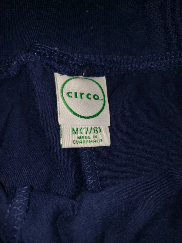 Circo Azul Marino Oscuro Tenis Falda Skort Niñas M 7/8 Pickleball Rayas Pantalones Cortos  Foto 3 de 4