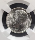 1955-P Roosevelt Dime NGC MS/65FT Tough Date In Full Torch  White & Nice!