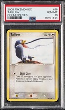2005 POKEMON EX DELTA SPECIES #86 TAILLOW PSA 10