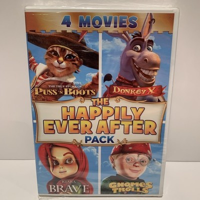 The Happily Ever After Pack Puss 'N Boots / Donkey X / Kiara The Brave / Gnomes 
