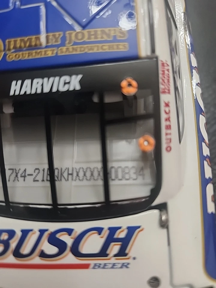 (RARE) Kevin Harvick #4 2017 Busch Beer Darlington Throwback 1 Out Of 841 - Image 2 of 3
