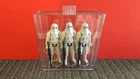 Star Wars Snowtrooper. Lot of 3. Original blaster. Custom skirt. Vintage. 1980