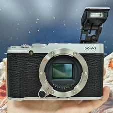 Fujifilm X-A1 16.3MP Mirrorless Digital Camera Body Black Exposure Compensation