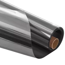 Window Privacy Film, 36 In. W X 78.7 In. L 1-Way Window Tint, Blackout Reflectiv