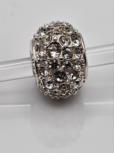 Chamilia JEWELED KALEIDOSCOPE CLEAR Swarovski Crystal Silver Bead 2025-0853 $70 - Picture 1 of 9