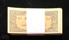 Philippines (group of 100) Japanese Occupation 1942 10 centavos P-104a circ note