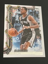 2025-26 Topps Holiday De'Aaron Fox #H157 San Antonio Spurs