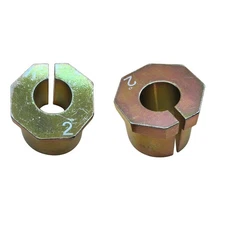 for 2005-2024 Ford F250/F350/F450/F550 Super Duty Pair 2 Degree Caster Shim Set