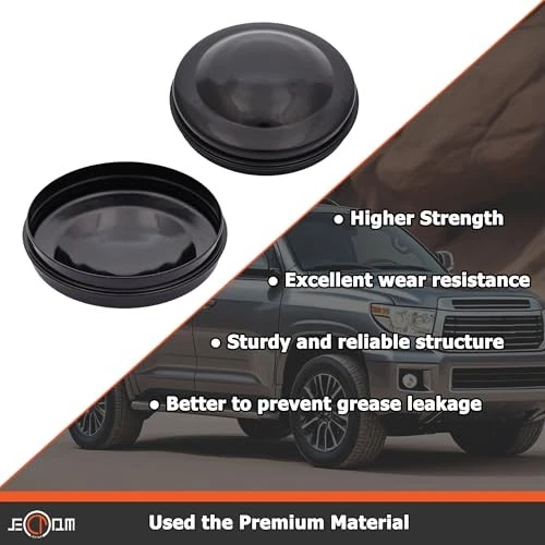 1x Front Hub Grease Cap for Toyota Land Cruiser 2008-2016, Sequoia 2008-2022 - Image 2 of 4