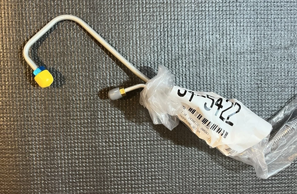 Chevy C10 1971-72; GMC C1500 camión 2x2 disco eléctrico cilindro maestro línea conjunto acero Foto 3 de 4