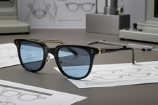 EYEVAN Sunglasses FRANZ SUN PBK-BLU 49-22-145