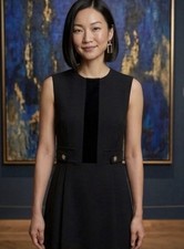 New Gucci Wool Blend Dress. Made In Italy.