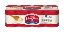 Nestle Carnation Evaporated Milk 12 oz  Pack of 8 
