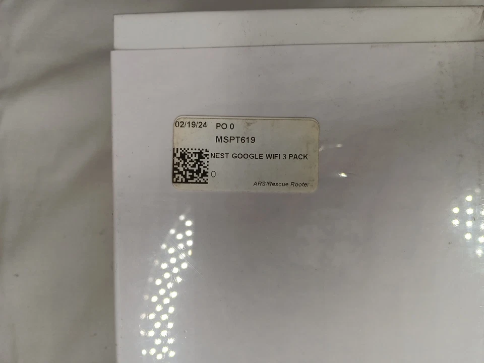 New! Sealed GOOGLE Home Wi-Fi (AC-1304) 3 Pack *3 Wi-Fi Points AC1200 Routers* - Image 2 of 4