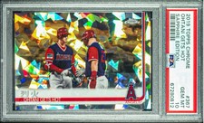 2019 Topps Sapphire (Chrome) Shohei Ohtani Gets Hot #367 PSA 10 GEM MINT!! 🔥🔥