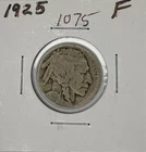 1925 Fine Buffalo Nickel, Item 1075