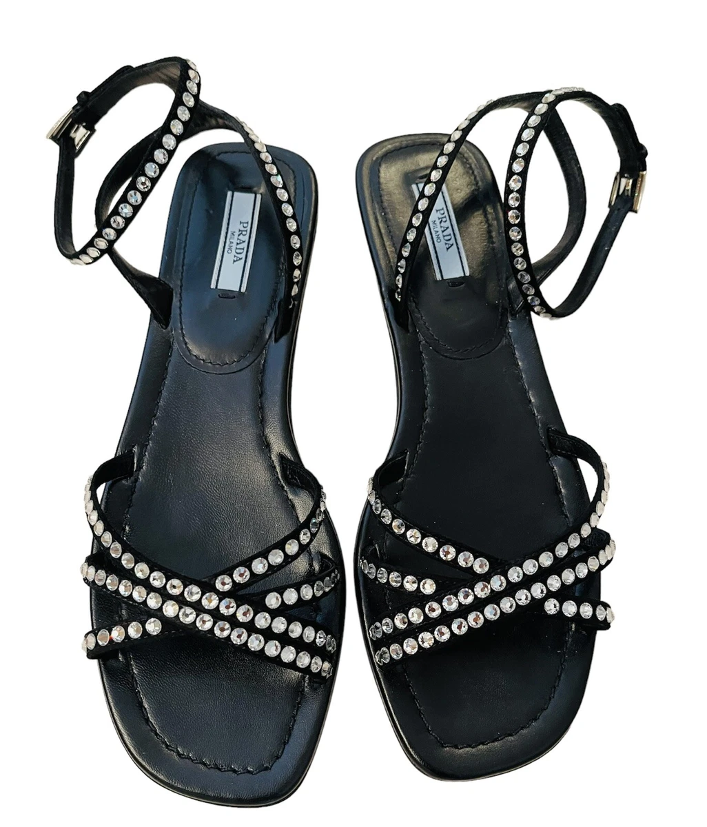 Prada store flat sandals