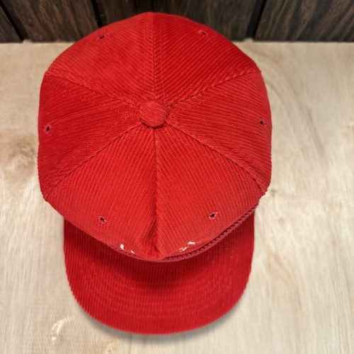 Gorra de pana vintage de los Juegos Olímpicos de Estados Unidos años 80 90 Red Drew Pearson cuerda cuerda cuerda roja - Imagen 2 de 14