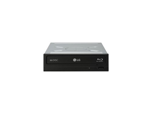 LG Black 16X BD-R 2X BD-RE 16X DVD+R 5X DVD-RAM 12X BD-ROM 4MB Cache SATA Blu-r - Afbeelding 2 van 3