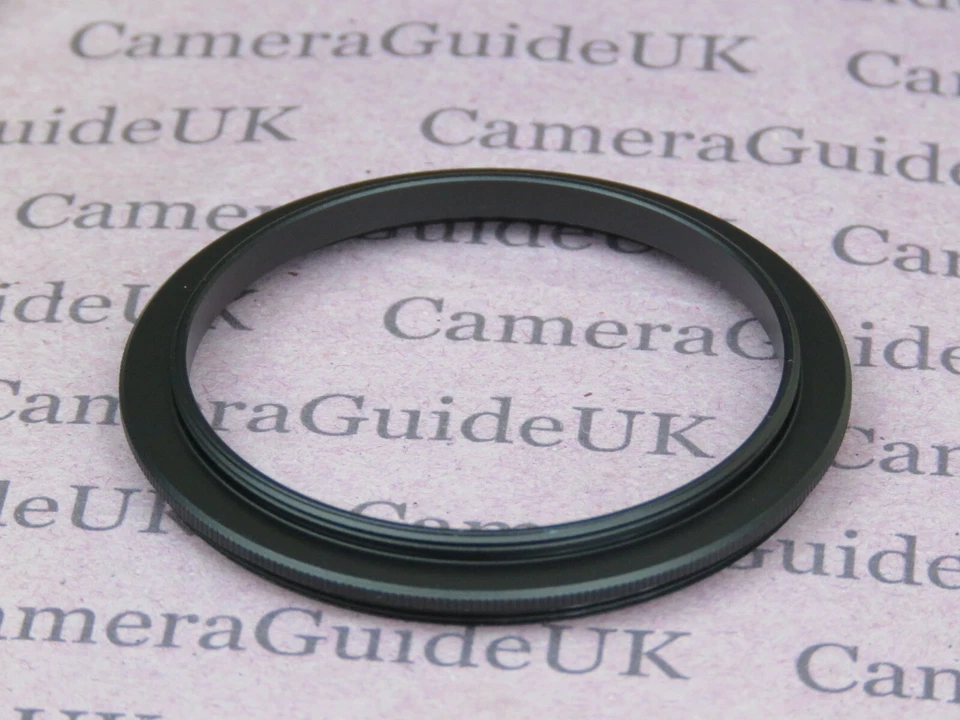 52-58mm 52mm-58mm Male to Male Double Coupling Ring reverse macro Adapter 58-52 - Image 2 of 2