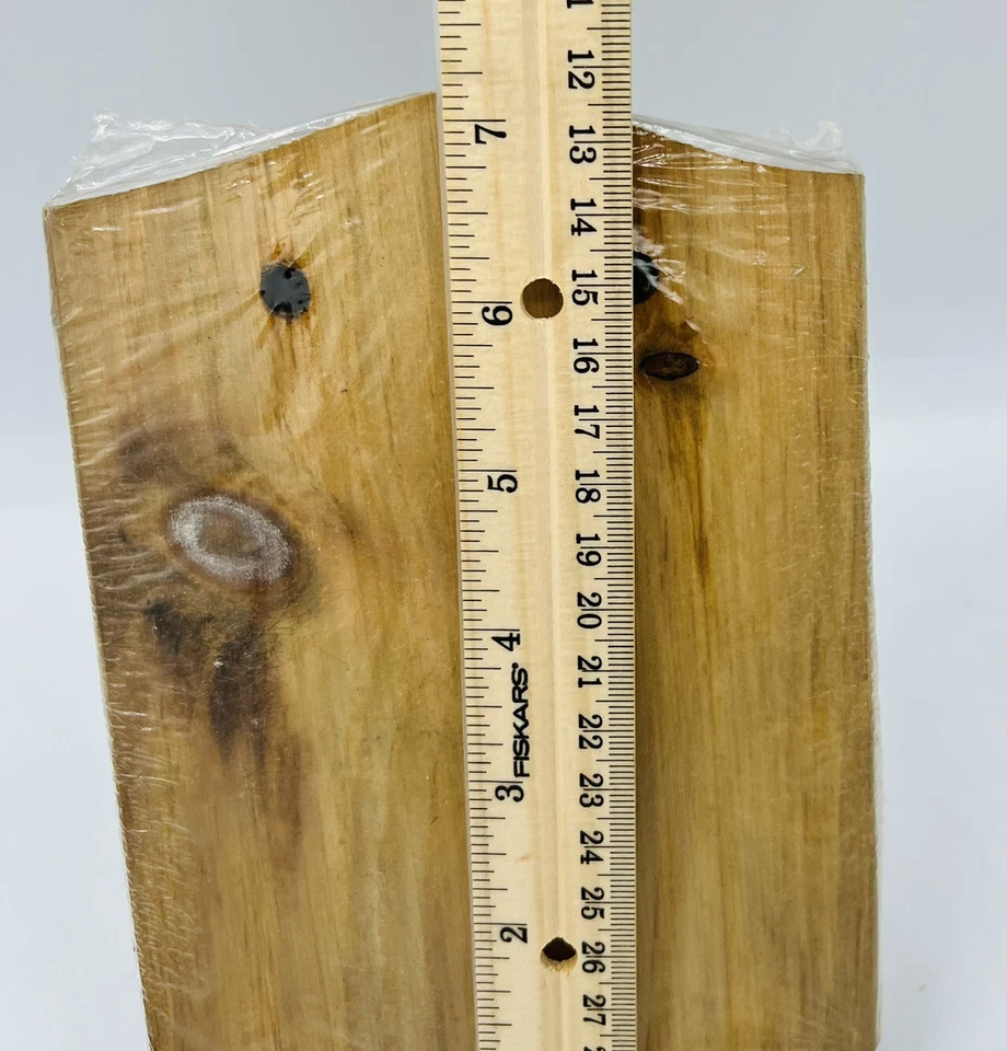 Vintage Wooden Memo Note Pad Wall Hanging Hearts Country Notes New in Package - Image 3 of 4