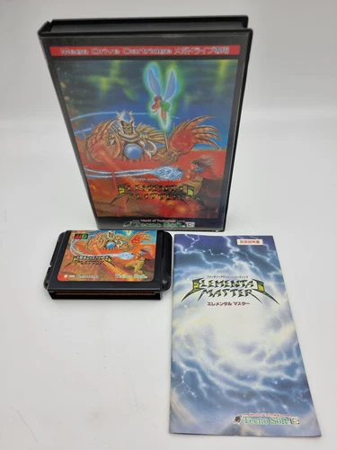 Elemental Master Sega Megadrive Japan Used