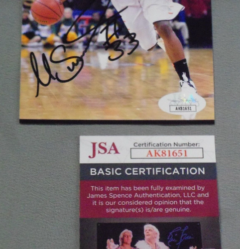 Marcus Smart, Oklahoma St & Boston Celtics, Signed 4 x 6 Oklahoma St Card, JSA - Picture 3 of 4