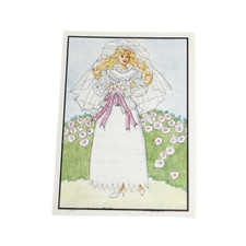 VINTAGE 1989 MATTEL FIGURINE PANINI BARBIE ALBUM STICKER NOS NEW OLD STOCK  160