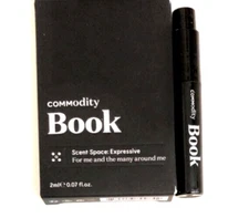 New Commodity BOOK Spray .07 fl oz/2 ml Expressive Fragrance BNIB TRAVEL