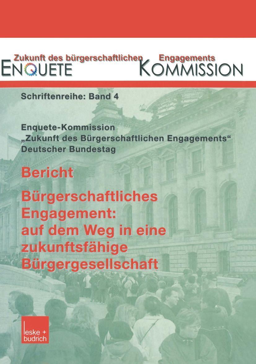 Thumbnail - Bericht. Bürgerschaftliches Engagement: Auf Dem Weg In Eine