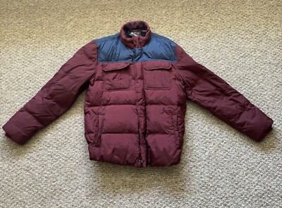 Converse Zip Up Puffer Jacket Size Large