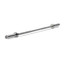 Titan Fitness Olympic Technique Training Barbell, 6 FT Chrome Finish, 15 KG