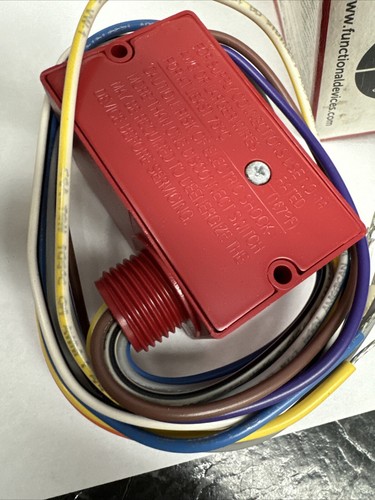 Functional Devices RIB2401-RD 24V/120V 10A DPDT Relay RIB Relay J box mount USA - Picture 5 of 5