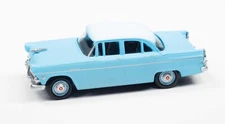 Classic Metal Works (HO) #30663 Ford 1955 Sedan - Aquatone Blue