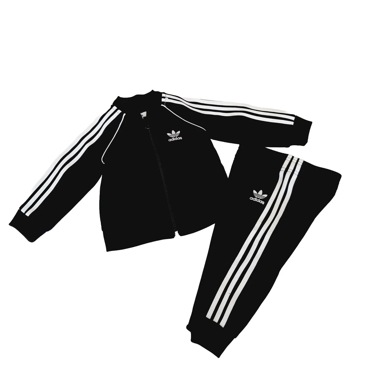 Adidas Superstar Tracksuit Baby Full Zip Jacket Jogger Set Size 9