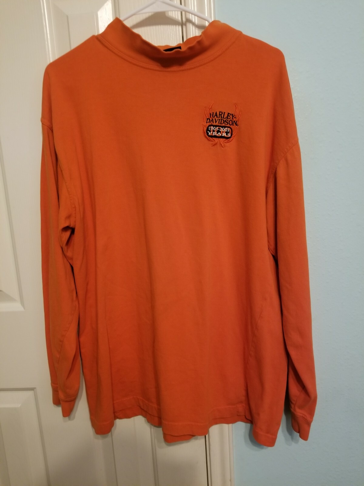 Vintage HARLEY DAVIDSON Mock Turtleneck 